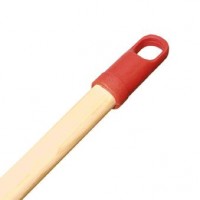 Ручка (кий) дерев'яний 120 см. з вушком і різьбою (хвоя)